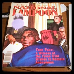 **MikeTyson** APRIL1992**NATIONAL LAMPOON MAG